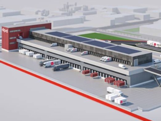 DPD and Montea develop ultramodern sorting centre