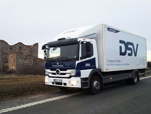 DSV tests hybrid trucks in Sweden