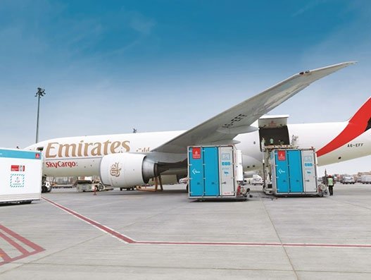 Emirates SkyCargo moves medical supplies, perishables across the globe