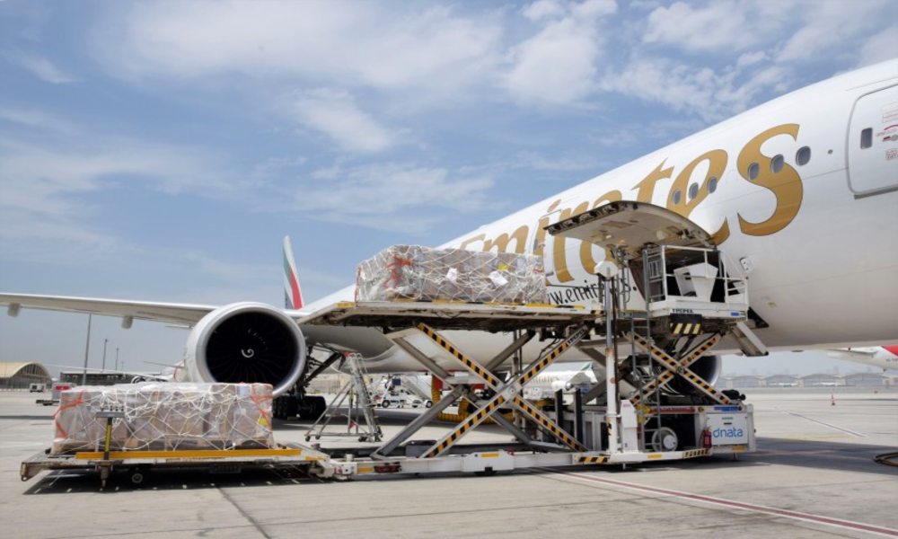 Emirates flies 100 tonnes of Covid-19 relief cargo free of charge to India in May