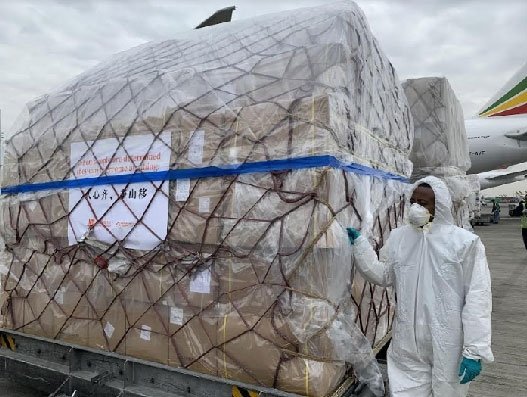 Ethiopian runs second round of Jack Ma’s relief supplies Ethiopian runs second round of Jack Ma’s relief supplies