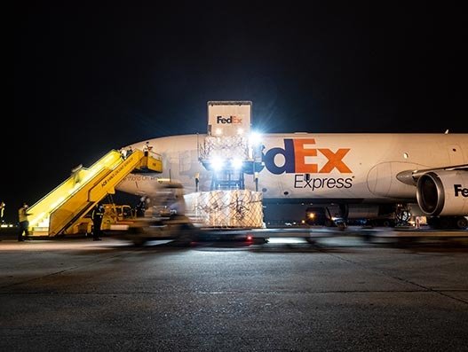 FedEx starts delivering for Project Airbridge FedEx starts delivering for Project Airbridge