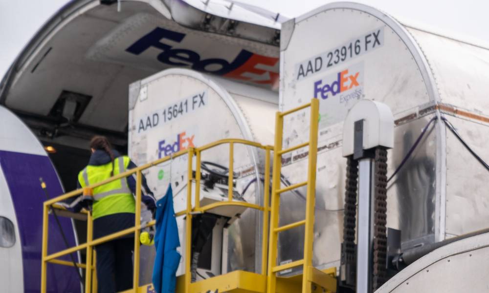 FedEx to ship first wave of Moderna Covid-19 vaccines across the US