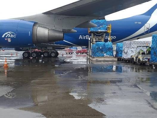 First AirBridgeCargo commercial flight to India lifted 80 tonnes of pharma for Chicago