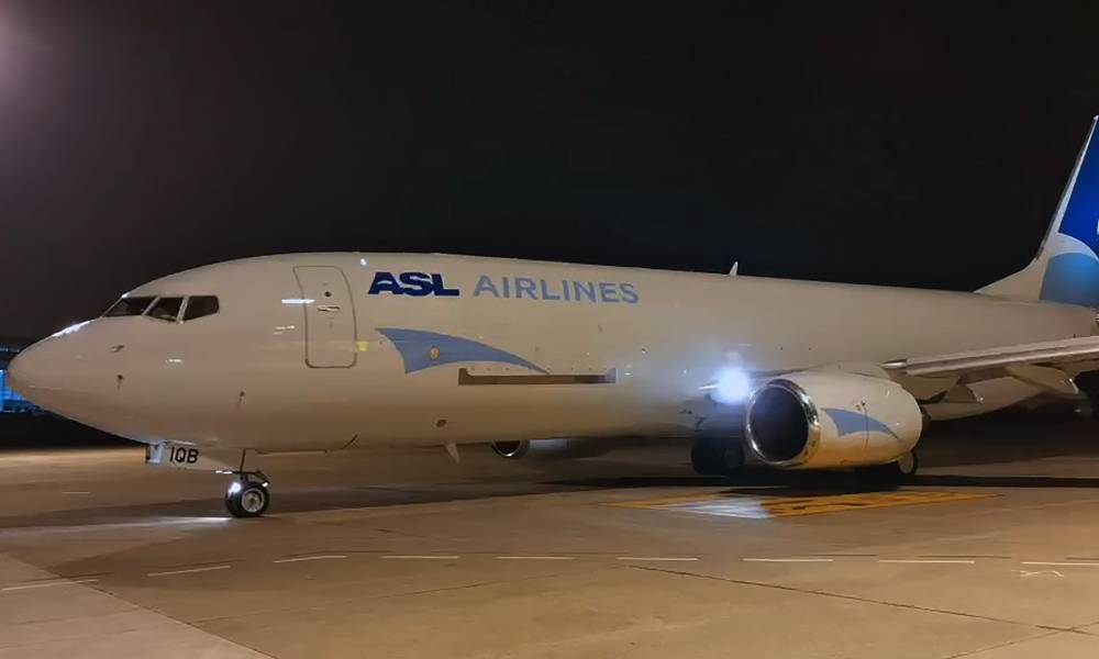 First ASL Airlines B737-800BCF enters service in France