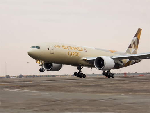 Etihad sees flat growth in cargo volumes in 2016