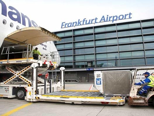 Frankfurt Airport cargo volumes down by 25%