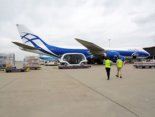 AirBridgeCargo moves prototype autonomous vehicle for Geodis AirBridgeCargo moves prototype autonomous vehicle for Geodis
