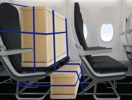 From Covid-19 Issue: Getting innovative with The SeatBox as cargo travels passenger cabins