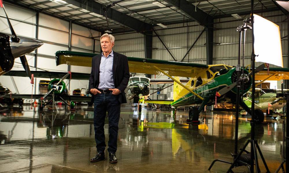 Harrison Ford partners with disaster relief non-profit Airlink