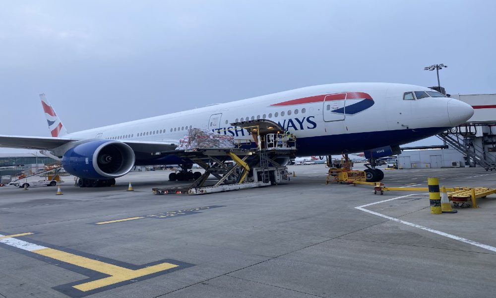 IAG Cargo makes record uplift of nearly 54 tonnes of cargo from Nairobi to Heathrow