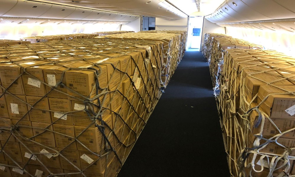 IAG Cargo, Senator International partner to transport 1 million facemasks from Shanghai to Munich IAG Cargo, Senator International partner to transport 1 million facemasks from Shanghai to Munich