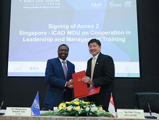 Singapore partner with ICAO to develop global Civil Aviation