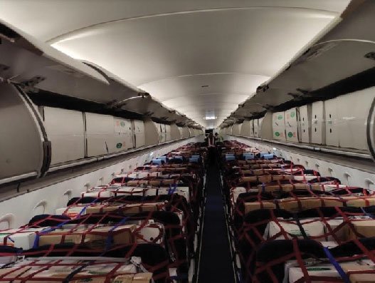 India’s first cargo-on-seats international flight moves perishables to Abu Dhabi India’s first cargo-on-seats international flight moves perishables to Abu Dhabi