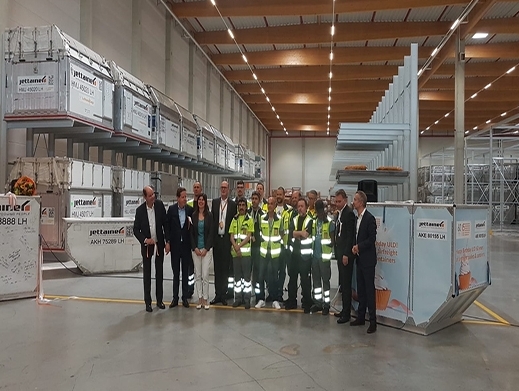 Jettainer inaugurates its new logistics center Jettainer inaugurates its new logistics center