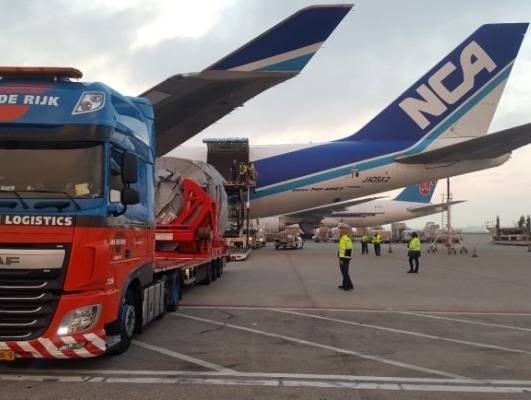 Kuehne Nagel transports first Trent 7000 Engine from Amsterdam to Osaka