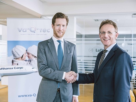 Lufthansa Cargo opts for va-Q-tec’s containers for transporting pharmaceuticals Lufthansa Cargo opts for va-Q-tec’s containers for transporting pharmaceuticals