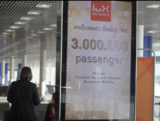 Strong passenger growth recorded at Luxembourg Airport in 2016