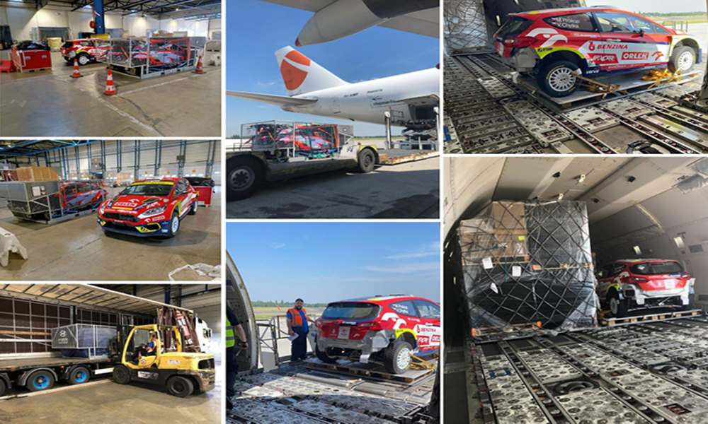 Magma Aviation flies 28 tonnes of rally vehicles from Liege to Nairobi Magma Aviation flies 28 tonnes of rally vehicles from Liege to Nairobi