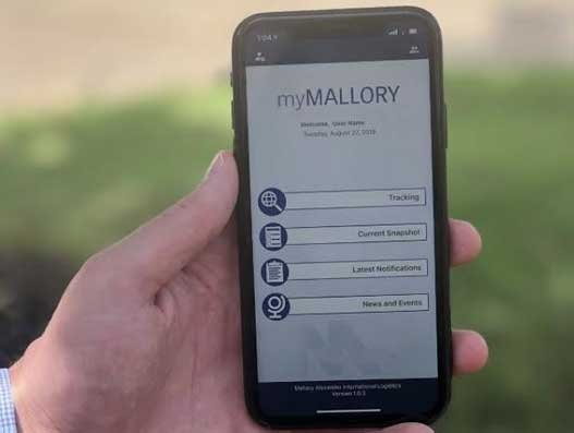 Mallory Alexander launches app to offer shippers full supply chain transparency Mallory Alexander launches app to offer shippers full supply chain transparency