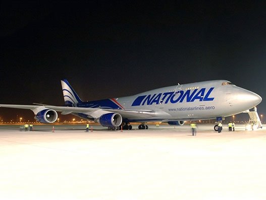 National Airlines delivers critical medical supplies across the globe