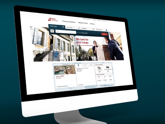 Swiss WorldCargo launches new website Swiss WorldCargo launches new website