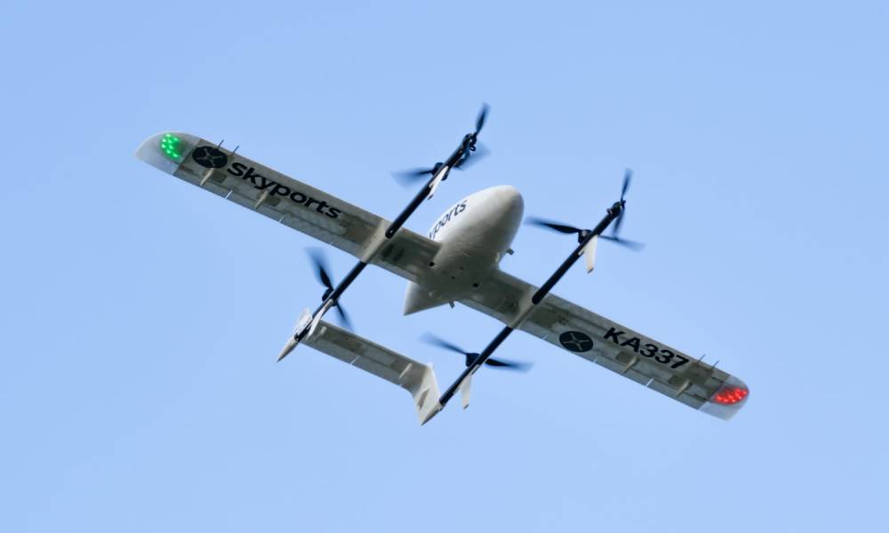 NHS launches UK’s first Covid-19 test drone delivery service in Scotland