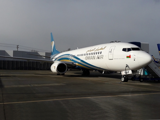 Oman Air adds new Boeing B737-800 to its fleet Oman Air adds new Boeing B737-800 to its fleet