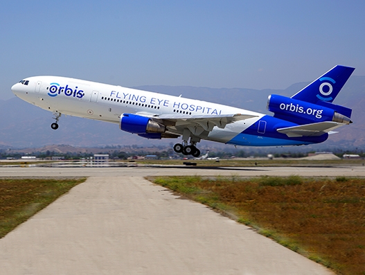 FedEx Express and Orbis’s Flying Eye Hospital visits UK