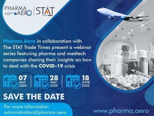 Pharma.Aero launches webinar series to discuss Covid-19 crisis