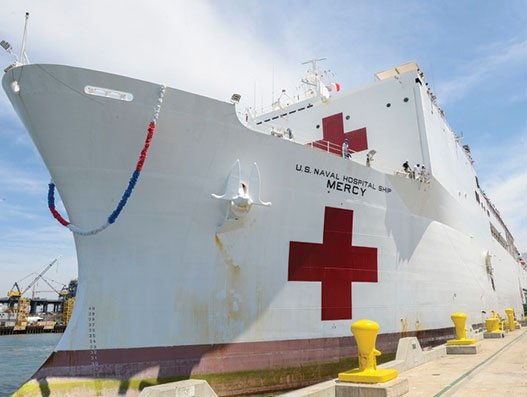 Port of Los Angeles prepares for arrival of USNS MERCY to fight Covid-19 Port of Los Angeles prepares for arrival of USNS MERCY to fight Covid-19
