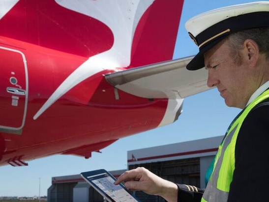 Qantas pilots and GE Aviation develop new flight data app