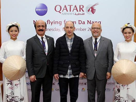 Qatar Airways starts services to its third Vietnamese destination Da Nang