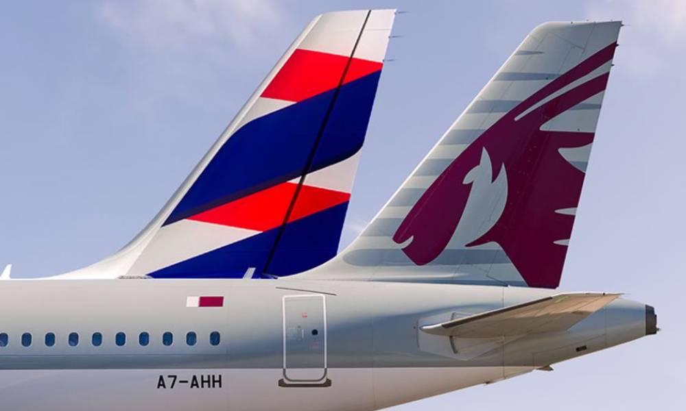 Qatar Airways signs expanded codeshare agreement with LATAM Airlines Brazil