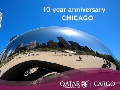 Qatar Cargo marks 10 years of freighter operations to Chicago Qatar Cargo marks 10 years of freighter operations to Chicago