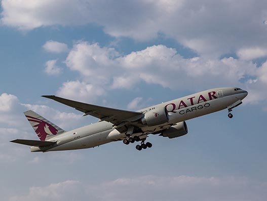 Qatar deploys B777Fs to its China, France airbridge