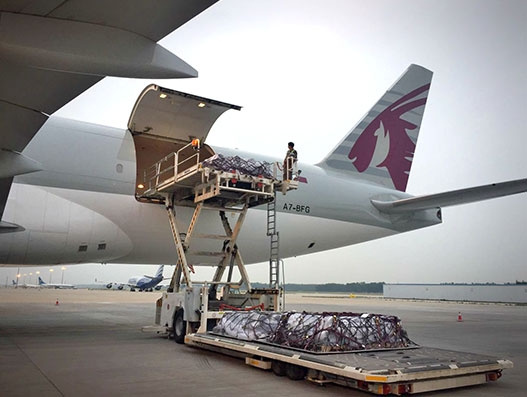 Qatar Airways Cargo charters oil and energy equipment to Cabo Frio for DHL Global Forwarding