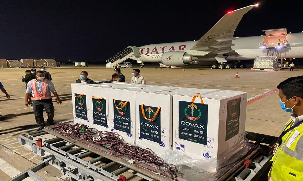 QR Cargo transports over 1.5 million Covid-19 vaccine doses into Qatar