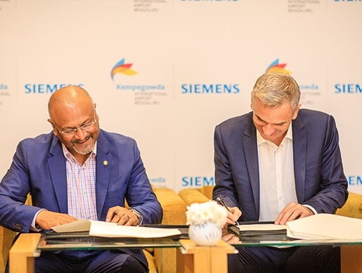 Siemens Postal and BIAL ink deal to drive digital transformation of BLR Airport Siemens Postal and BIAL ink deal to drive digital transformation of BLR Airport