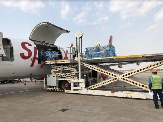 SpiceJet ferries medical supplies from China to India