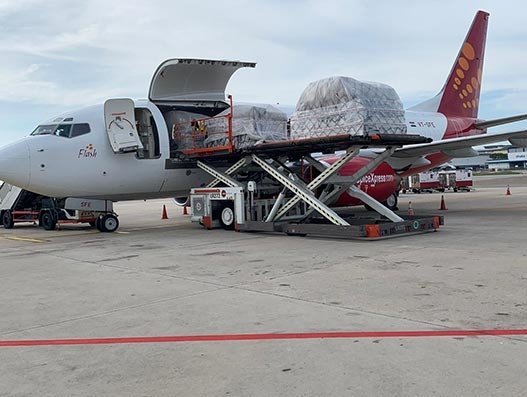 Spicejet goes Chennai-Singapore-Chennai route with medical supplies Spicejet goes Chennai-Singapore-Chennai route with medical supplies