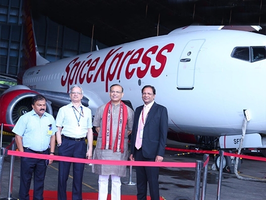 SpiceJet inducts first freighter at Delhi’s IGI Airport; cargo ops to begin from Sep 18 SpiceJet inducts first freighter at Delhi’s IGI Airport; cargo ops to begin from Sep 18
