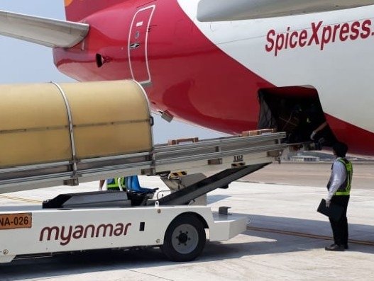 SpiceJet’s first freighter flight takes medical supplies to Myanmar