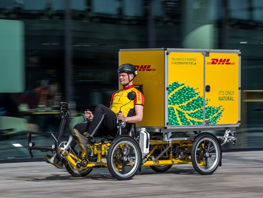 DHL expands green urban delivery with City Hub for cargo bicycles DHL expands green urban delivery with City Hub for cargo bicycles