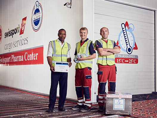 Swissport The Netherlands receives IATA CEIV Pharma Certification Swissport The Netherlands receives IATA CEIV Pharma Certification