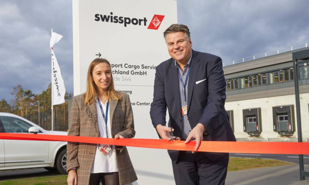 Swissport opens new air cargo warehouse and pharma center at Frankfurt Airport