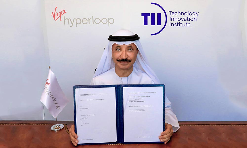TII, Virgin Hyperloop announce partnership to help advance transport in the UAE TII, Virgin Hyperloop announce partnership to help advance transport in the UAE