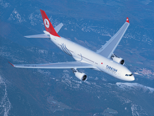 Turkish Airlines starts service to Samara, Russia