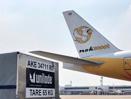 Unilode receives ULD management contract from NokScoot