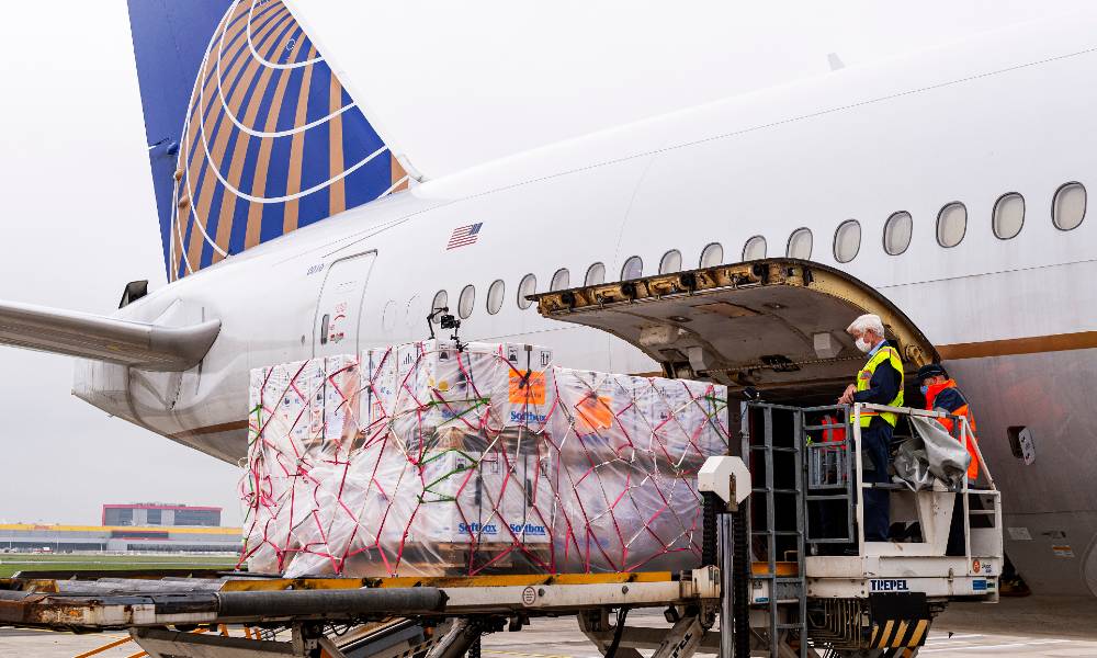 United Cargo flies first FDA-authorised Covid-19 vaccines to the US United Cargo flies first FDA-authorised Covid-19 vaccines to the US